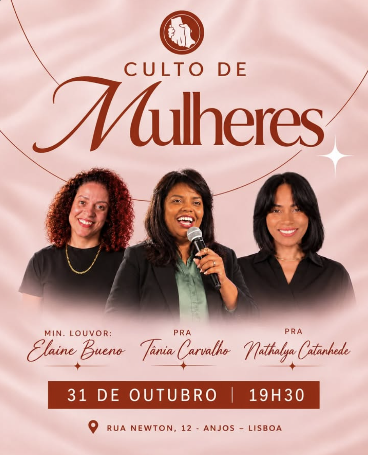 Cartaz: Culto de Mulheres